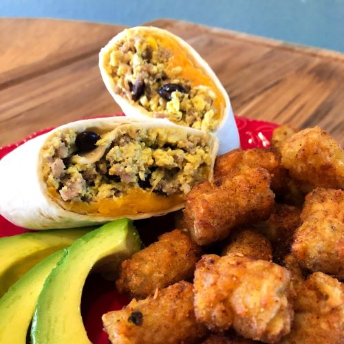 Breakfast Burritos (Perfect for Two)